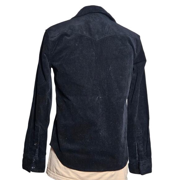 Topo Designs Black Cordory Shacket Size XS - Picture 2 of 4
